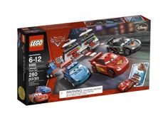 the lego disney cars set is in its box