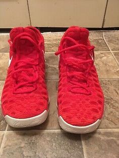 Nike Zoom KD 9 Kevin Durant Red Mens Basketball Shoes Sneakers 843392-611 Sz 8 #fashion #clothing #shoes #accessories #mensshoes #athleticshoes (ebay link) Basketball Workouts Training, Kd 9, Mens Basketball Shoes, Basketball Workouts, Nike Kd, Kevin Durant, Mens Basketball, Nike Zoom, Wedge Sneaker