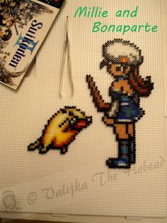 Dragon Quest 2, Hama Mini, Pixel Art Characters, Dragon Quest, Lego Art, Perler Bead Art, Dots Art, Here Comes, Perler Beads