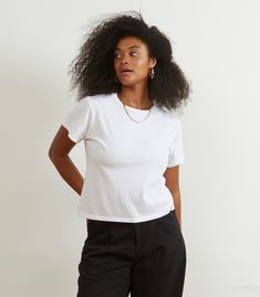 Perfectly vintage washed, slightly shrunken tee. Super soft and worn in. Made from washed cotton with a slouched boxy fit. 100% Cotton. Machine washable. Made in Los Angeles. XXS - Chest= 32", Length= 18" XS - Chest= 34", Length= 19" S - Chest= 36", Length= 20" M - Chest= 38", Length= 21" L - Chest= 40", Length= 22" XL - Chest= 42", Length= 22" 1X - Chest= 44", Length= 22" 2X - Chest= 46", Length= 22" 3X - Chest= 48", Length= 22" 4X - Chest= 50", Length= 22" Nya is 5’ 9.5", chest: 35”, waist: 27 Relaxed Washed T-shirt, Simple Relaxed Fit Cropped T-shirt For Everyday, Soft-washed Relaxed Fit Cropped T-shirt For Everyday, Soft-washed Boxy Tops For Everyday, Soft-washed Boxy Top For Everyday Wear, Boxy Soft-washed Tops For Everyday, Everyday Relaxed Fit Cropped T-shirt Soft-washed, Soft-washed Cropped T-shirt With Short Sleeves, Washed Cotton Relaxed Fit Cropped T-shirt