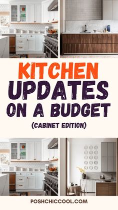 kitchen updates on a budget cabinet edition