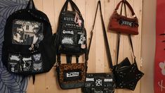 #crust #metalhead #goregrind #punk Crust Backpack, Organized Handbags, Punk Backpack, Punk Bag, Gothic Purse