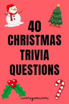 Christmas trivia Christmas Trivia Questions And Answers, Holiday Quiz, Christmas Trivia Questions, Tv Trivia, Christmas Trivia Games, Holiday Facts, Christmas Scripture, Christmas Things To Do