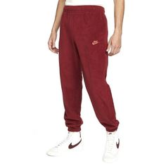 Men's Nike Team Red/Lobster Essentials Fleece Pants Gender: male.  Age Group: adult. Team Red, Red Lobster, Fleece Pants, Men's Nike, Nike Men, Age Group, Fashion Branding, Fashion Outfits, Nike