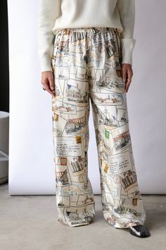 La Prestic Ouiston Ring Pants in Mix Carte Bottoms La Prestic Ouiston Maison Margiela Tabi, Broken Mirror, Margiela Tabi, Raquel Allegra, Pleats Please Issey Miyake, Rachel Comey, Dress Jewelry, Summer Accessories, Ballerinas