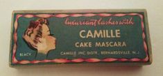 Vintage Camille Cake Mascara Black Luxuriant Lashes | eBay Beauty Shop, Hair Salon