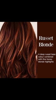 Red To Blonde, Honey Blonde Highlights, Hair Color Auburn, Red Highlights, Auburn Hair, Ombre Hair Color, Red Hair Color