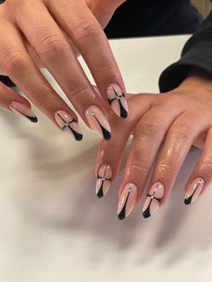 Gel Nails French, Unghie Sfumate, Edgy Nails, Grunge Nails, Her Nails, Cute Summer Nails, Nails 2024