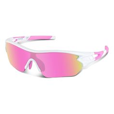 Material TAC durável: lentes TAC de alta qualidade e inquebráveis para uso duradouro; estrutura leve TR90; ideal para motociclismo, ciclismo, condução, corrida, pesca, corrida, escalada, trekking e atividades ao ar livre; resistente a arranhões e inquebrável; adequada para homens e mulheres. 99,9% de proteção  UV400: lentes coloridas polarizadas HD bloqueiam 99,9% dos raios UVA e UVB nocivos; restaura a cor verdadeira com revestimento de alta densidade; melhora a clareza visual e o contraste; reduz a luz refletida e dispersa; oferece excelente proteção ocular. Ajuste confortável: macio, antiderrapante as almofadas nasais de borracha garantem um ajuste seguro e confortável; evitam que os óculos de sol escorreguem durante esportes como ciclismo, corrida, pesca e golfe Cycling Glasses, Youth Baseball, Sports Sunglasses, Sunglasses For Men, Sports Cycle, Polarized Sunglasses, Fashion Item, Trekking, Protective Cases