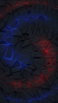 an abstract background with red and blue lines