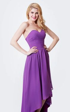 Shop Sweetheart Ruffled High Low Chiffon Dress With Pleats Online. Dorris Wedding offers tons of high quality collections at affordable prices. Free shipping Now! Purple Fitted Chiffon Bridesmaid Dress, Spring Purple Chiffon Wedding Dress, Chiffon Prom Dress With Sweetheart Neckline, Knee-length Chiffon Dress For Wedding, Purple Strapless Sweetheart Neckline Dress For Wedding, Flowy Chiffon Dress With Sweetheart Neckline, Purple Dress With Pleated Bodice And Sweetheart Neckline, Chiffon Dress With Pleated Bodice And Sweetheart Neckline, Bridesmaid Chiffon Dress With Sweetheart Neckline