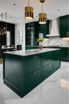 Green Kitchen Paint, Farrow And Ball Kitchen, Kitchen Backsplash Ideas With Dark Cabinets, Dark Green Kitchen, Backsplash Kitchen Dark Cabinets, Grey Kitchen Floor, Kitchen Ideas Dark Cabinets Espresso, Unique Kitchen Backsplash, Kitchen Ideas Dark Cabinets