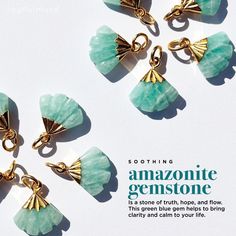 This genuine Amazonite Necklace Pendant, also known as Amazon Stone hangs on a sterling silver plated 18K Gold chain. The teal green gemstone necklace is handcrafted with a delicate and feminine style. Amazonite stone comes from Brazil and ranges in color from blue to green and can often be found with white, yellow, or gray inclusions to its blue sheen. There are various claims about the mystical properties of amazonite. It's also widely believed that amazonite stones have powerful curative prop Turquoise Aquamarine Gemstone Necklace, Dainty Green Gemstone Charm Necklace, Amazonite Gemstone Bead Pendant Jewelry, Amazonite Pendant With Gemstone Beads, Amazonite Gemstone Beads Jewelry For Gift, Green Pendant Jewelry With Charms, Elegant Amazonite Jewelry Gift, Blue Emerald Jewelry For May Birthstone, Elegant Amazonite Jewelry For Gifts