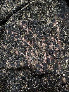 Metallic lace Victoria design 4-way stretch high quality lace 58/60" Sold by the YD. Ships worldwide from Los Angeles California USA  Content: 85% Nylon; 15% Spandex Scalloped Stretch Lace For Party, Stretch Lace With Lace Patchwork For Party, Metal Lace, California Usa, Last Minute Gifts, Los Angeles California, Beauty Book, Bathing Beauties, Angeles