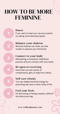 How To Become More Powerful, Tips To Be More Feminine, How To Become A Goddess, More Feminine How To Be, Becoming Feminine, How To Become Feminine, Feminine Rest, Feminity Tips, How To Be A Goddess