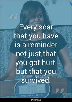 Michelle Obamas best quotes can help us get through the next four years Survived Quotes, Obama Quotes, Lady Antebellum, Gabriel Garcia Marquez, Queen Quotes, Michelle Obama, Staying Positive