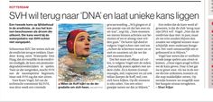 the article is about swimming in water and it looks like he's going to swim