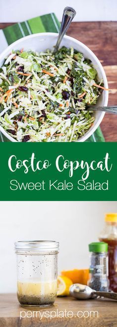 this coleslaw salad is loaded with carrots, lettuce and dressing