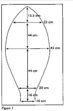 a diagram showing the height and width of a balloon