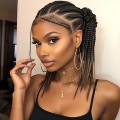 35 Gorgeous Braided Hairstyles for Black Women for 2024 Hairstyle Black Women, Hairstyle Black, Glamorous Hair, Hairstyles Updo, Exude Confidence, Braided Hairstyles Updo, Cultural Identity, Hairstyles For Black Women