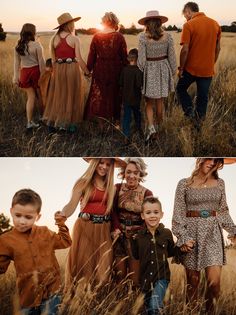 Jessica Byrum Photography, Alaska Photographer, Montana Photographer Western Christmas Photoshoot, Country Family Pictures, Generational Photos