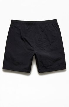 Elevate your summer style with the Nylon Collegiate 17" Swim Trunks, offering both comfort and a sleek look. Featuring an elastic stretch waistline, side pockets, and a new and improved full mesh lining, these swim trunks boast a standard fit, a 17" outseam, and a solid-color design for a timeless and versatile beach or poolside ensemble. Lock in your summer vibe with this stylish and functional swimwear option.


	Elastic stretch waistline
	Side pockets
	Standard fit
	Single back pock New And Improved, Sleek Look, Swim Trunks, Pacsun, Summer Looks, Summer Style, Cool Style, Active Wear, Summer Fashion