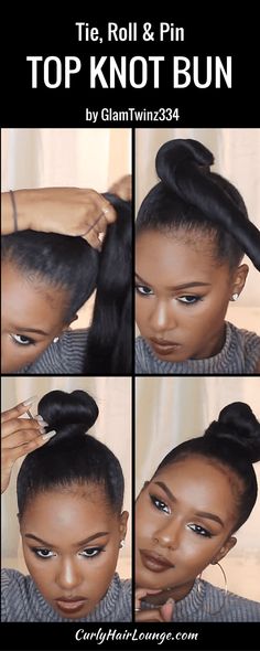 If you're short on time and inspiration, looking for an easy, yet beautiful hairstyle for your curly hair get inspiration from these holiday updos that I hunted down just for you. Click to have a look or pin and save to read later! Updos For Natural Hair, Holiday Updos, Long Updo, Holiday Updo, Hairstyles Weave, Updo Ideas, Top Knot Bun, Beautiful Hairstyle, Handbags Black