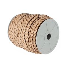 a spool of rope on a white background