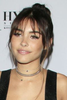 Punk Hair, Fringe Hairstyles, Madison Beer, Hair Updos, Hairstyles With Bangs, Hair Highlights