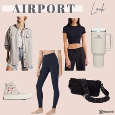 Ready to embark on a new adventure! I'm all set to jet off in style with the perfect airport look that combines comfort and fashion effortlessly. #AirportChic #TravelInStyle #JetsetterVibes #VacationLook #VacationOutfit #TravelLook #TravelOutfit #AirportChic #TravelInStyle #JetsetterVibes #VacationLook #VacationOutfit #TravelLook #TravelOutfit Airport Chic, Airport Look, Vacation Looks, New Adventure, Jet Setter, My Travel, Vacation Outfits, New Adventures, Travel Outfit