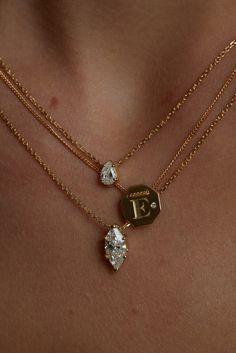 NATASHA SCHWEITZER | Shop | New Arrivals | Jewellery — Natasha Schweitzer Italian Chain, Diamond Pendants, Luxury Jewellery, Jewelry Accessories Ideas, Jewelry Lookbook, Girly Jewelry, The Alphabet