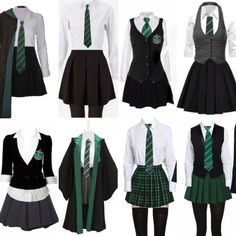 Slytherin Uniform, Tom Marvolo Riddle, Slytherin Clothes, Slytherin Outfit, Slytherin Fashion