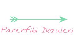 the word parentfii dozunie written in pink and green with an arrow