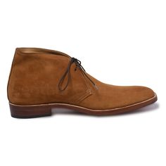 The super chic tan suede chukka leather boots with laces are all that you need to put your groove on! Style your weekday casual look with our bestselling suede leather chukka boots. These trendy Chukka boots come in a wide range of styles and features such as: Suede tan boots Chukka style Handmade Handcrafted with details and soft inner lining, these boots let a man exude style and confidence. Their snug fit makes them great wear for the entire day. Affordable yet stylish, these timeless pieces are fancy and durable and can be worn for both casual and formal events. Suede Lace-up Chukka Boots For Work, Goodyear Welted Suede Chukka Boots, Suede Goodyear Welted Lace-up Chukka Boots, Suede Lace-up Chukka Boots With Goodyear Welted Construction, Goodyear Welted Suede Desert Boots, Suede Lace-up Chukka Boots For Fall, Casual Suede Desert Boots With Goodyear Welt, Casual Goodyear Welted Lace-up Chukka Boots, Casual Lace-up Chukka Boots With Goodyear Welt