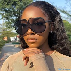 OrcaJump - Classic Solid Patchwork Sunglasses: A Must-Have for Casual Wear Trendy Sunglasses, Wearing Black, Must Haves, Casual Wear, Sunglasses, How To Wear, Black