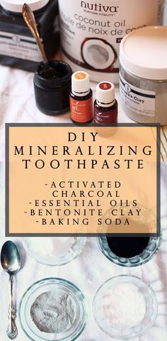 essential oils for dental care Mineralizing Toothpaste, Nutiva Coconut Oil, Remineralizing Toothpaste, Diy Toothpaste, Toothpaste Recipe, Homemade Toothpaste, Pasta Dental, Baking Soda Uses, Baking Soda Shampoo