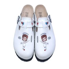 Nurse Clogs, Nursing Shoes, Nurse Practitioner Slippers, RN Clogs, CNA Gifts, Nurse Gift, Medical Clogs, Nurse Graduation by AgataAlessa on Etsy Nurse Clogs, Medical Clogs, Nursing Clogs, Clogs And Mules, Nurse Graduation, Nursing Shoes, Nursing Graduation, Blank Paper, Printing Ink