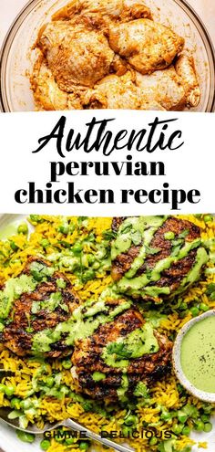 an image of authentic peruvian chicken recipe