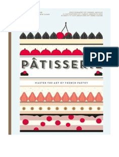 the cover of patisseel magazine with an image of different types of pastry on it