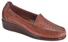 Slip-On Shoe | Weave Sas Shoes, Custom Made Shoes, Women's Slip On Shoes, Brown Leather Loafers, Orthopedic Shoes, Woman Weaving, Shoe Store, Shoe Care, Leather Loafers