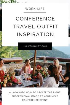 Find ideas for how to style outfits for your next work conference. Work wear for professional women to find the best ways to wear your conference travel wardrobe. Travel Wardrobe, Professional Women, Style Outfits, How To Style