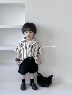 Baby Boy Korean Outfits, Korean Kids Outfits Boys, Baby Swag