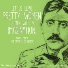 a drawing of a man with a moustache on his face and the words, let us leave pretty women to men with no magnitation