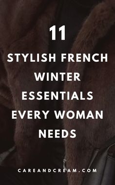 Uncover the 11 key French winter wardrobe essentials every woman needs to stay stylish and warm. Discover the French winter style basics, and the staples needed for a classic, minimalist French capsule wardrobe. Delve into the aesthetic of Parisian chic and master the art of staying cozy and stylish in cold weather. French winter fashion women, winter essentials clothes women. Parisian Style Winter Chic Outfit, French Fashion Women Winter, Paris Winter Fashion Cold Weather, Mild Winter Outfits For Women, 2024 Winter Capsule Wardrobe, Quiet Luxury Winter Outfit, Women’s Outfits Winter