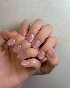 Simple Soft Gel Nails Design, Blush Nails Gel, New Nails Design 2024, Short Nail Designs Beach, Short Nail Simple Designs, Short Blush Nails, Nails Nude Cortas, Nude Short Nails Ideas, Soft Nails Ideas