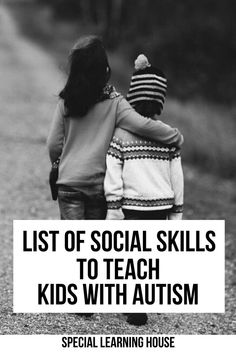 Social Skills for Kids with Autism #autism #socialskills #socialskillslist Skills List, Skills For Kids, Social Skills For Kids, Teaching Social Skills, Living Skills, Winter Activities For Kids, Playdough Mats, List Of Skills, Playroom Ideas