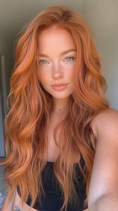 🔮 Immaculate Pelo Color Cobre Copper Hair Color Ideas | Celebrity-Inspired Secret Pelo Color Cobre, Bouncy Hair, Professional Tips, Copper Hair Color, Copper Hair, Hair Inspo Color, Hair Types, Color Ideas, Auburn