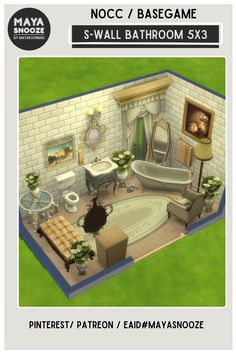 an image of a small bathroom in the game noc / basegame s3