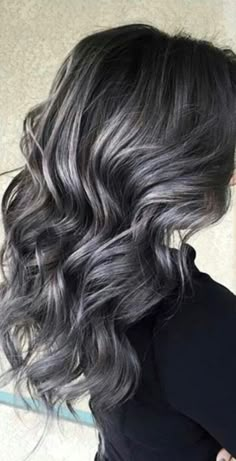 Dark Gray Hair, Trendy Hair Color