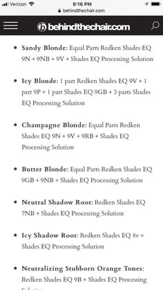 Redken Color Formulas, Toning Formulas, Toner Formulas, Blonde Beige, Toner For Blonde Hair, Blonde Hair Colour Shades, Blonde Toner, Blonde Ombre Balayage, Beige Blond